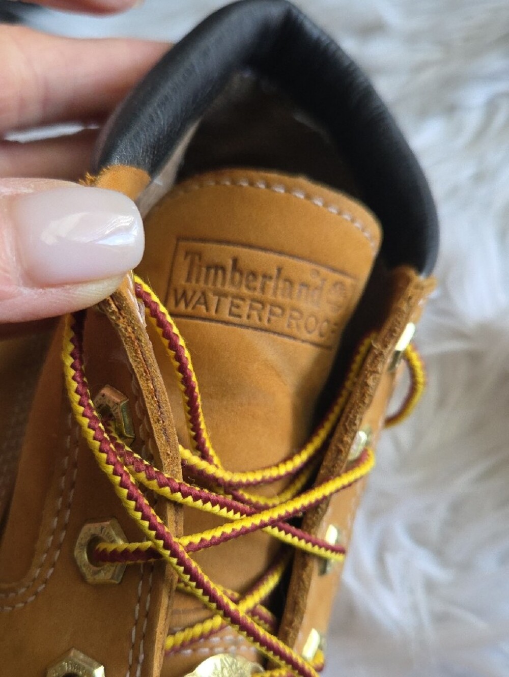Timberland Wheat Nubuck Ankle Boots Sz 8.5 - Picture 8 of 10
